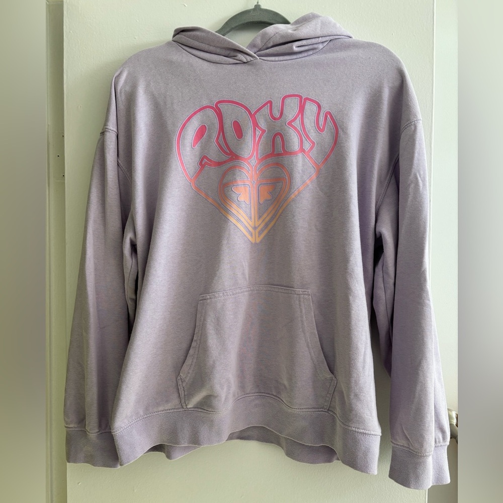 Girls Roxy hoodie, XL 18-20 light purple